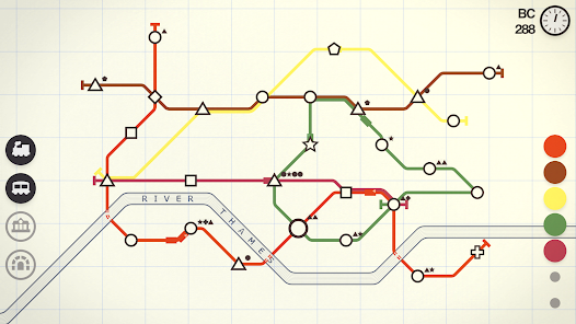 Mini Metro - скриншот 1