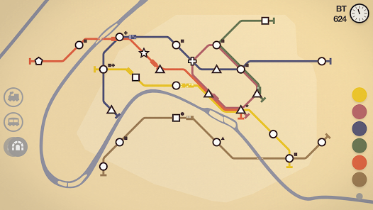 Mini Metro - скриншот 5
