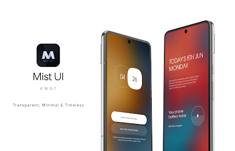 Mist UI KWGT - скриншот 1