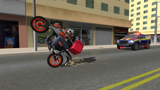 Moto Wheelie 3D - скриншот 1