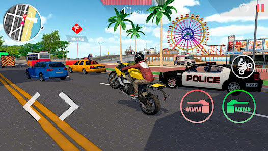 Motorcycle Real Simulator - скриншот 5