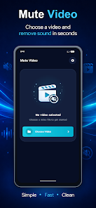 Mute Video Remove Audio - скриншот 3