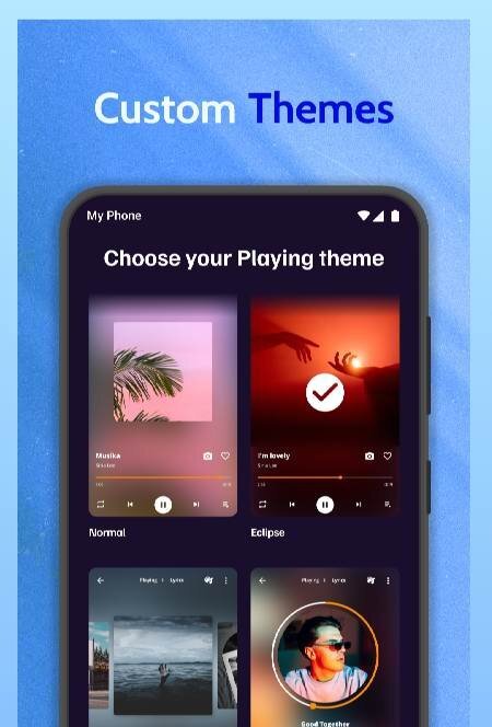 Muzee: Offline Music Player - скриншот 1