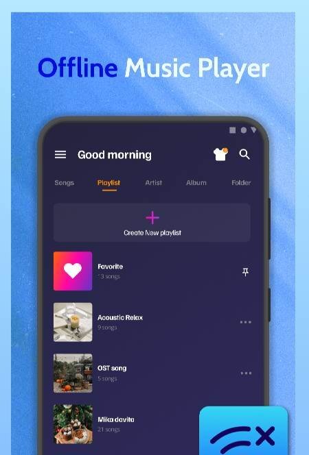 Muzee: Offline Music Player - скриншот 2