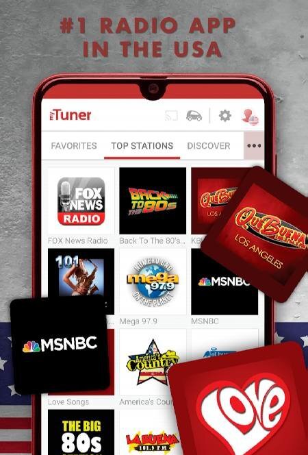 myTuner Radio App: FM stations - скриншот 1
