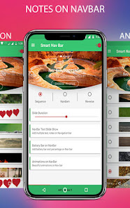 Navbar slideshow - Smart Bar - скриншот 1