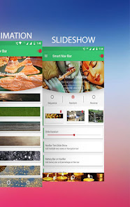 Navbar slideshow - Smart Bar - скриншот 2