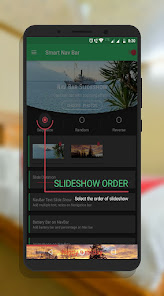 Navbar slideshow - Smart Bar - скриншот 4
