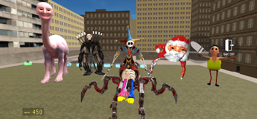 Nextbots In Playground mod - скриншот 12