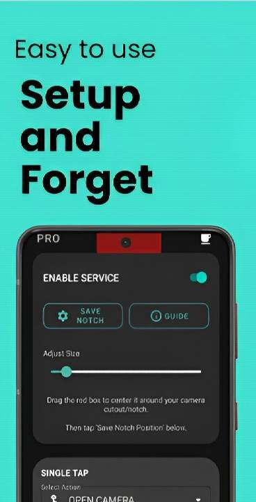 Notch-Touch : Smart Gestures - скриншот 2