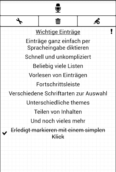 Notepad with voice input - скриншот 1