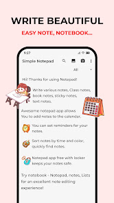 Notes: Notebook, To-Do lists - скриншот 1