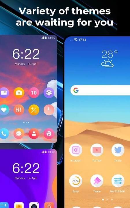 One S10 Launcher - S10 S20 UI vS10 Launcher - скриншот 3
