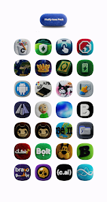One UI Fluffy Icon Pack - скриншот 4