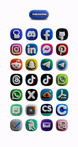One UI Fluffy Icon Pack - скриншот 5