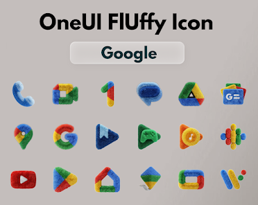 OneUI Fluffy Icons - скриншот 1