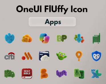 OneUI Fluffy Icons - скриншот 4