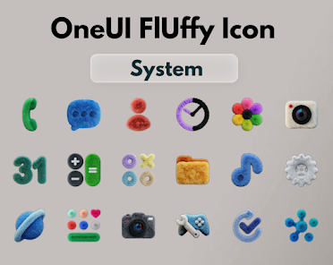 OneUI Fluffy Icons - скриншот 6