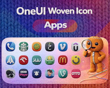 OneUI Woven Icon pack - скриншот 3