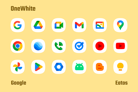 OneWhite - Icon Pack - скриншот 1