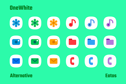 OneWhite - Icon Pack - скриншот 3