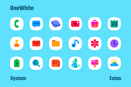 OneWhite - Icon Pack - скриншот 5