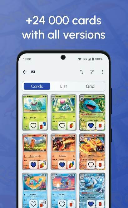Pokécardex - скриншот 1