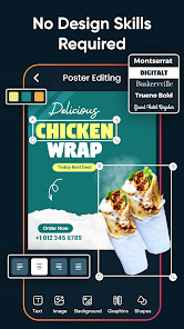 Poster Maker Flyer Maker - скриншот 2