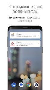 Прозрачные часы и погода - Pro - скриншот 1