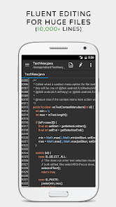 QuickEdit Text Editor Pro - скриншот 1