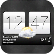 Sense V2 Flip Clock & Weather