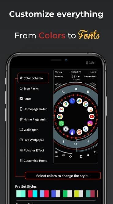 Sigma Hitech Sci-Fi Launcher - скриншот 3