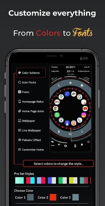 Sigma Hitech Sci-Fi Launcher - скриншот 3