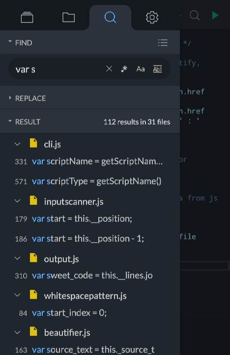 Spck Code Editor / JS Sandbox / Git Client - скриншот 4