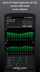 SpotEQ31 - 31 Band Equalizer - скриншот 8