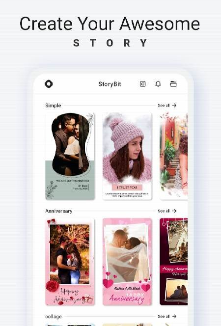 Story Bit | Story Art Maker - скриншот 1