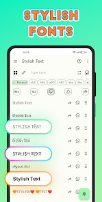 Stylish Text - скриншот 1