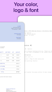 SubTotal - Invoice Maker - скриншот 3