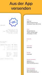 SubTotal - Invoice Maker - скриншот 4