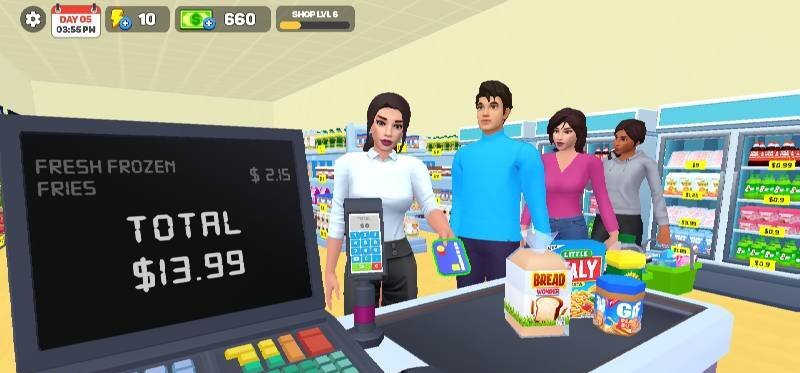 Supermarket Store Simulator - скриншот 1
