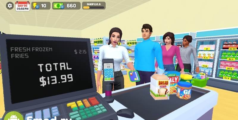 Supermarket Store Simulator - скриншот 1