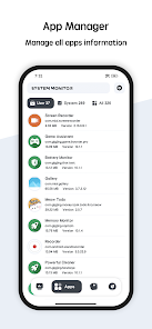 System Monitor Cpu Ram Booster - скриншот 7