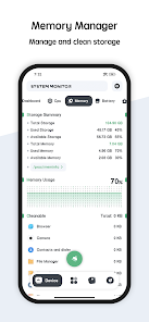 System Monitor Cpu Ram Booster - скриншот 9