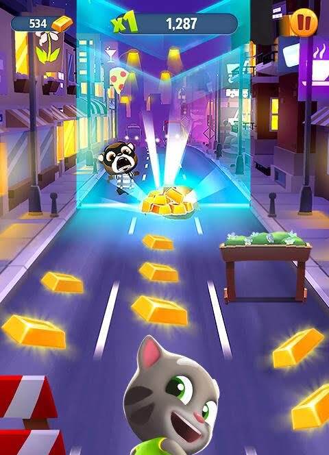 Talking Tom Gold Run - скриншот 1