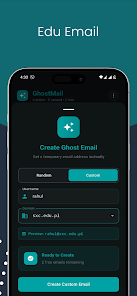 Temp Mail By Ghostmail.one - скриншот 2