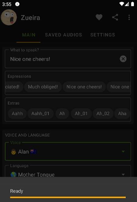 The Zueiras Voice: Text to Speech, Read Aloud TTS - скриншот 3