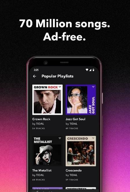 TIDAL Music - Hifi Songs, Playlists, & Videos - скриншот 2