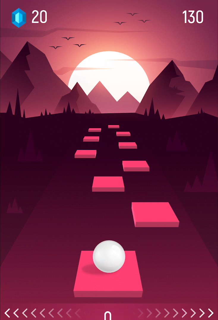 Tiles Hop: Forever Dancing Ball - скриншот 1