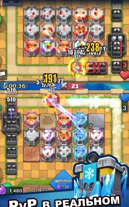 Tower Defense PvP Tower Royale - скриншот 1