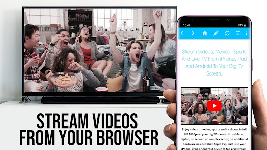 TV Cast for Chromecast - скриншот 1